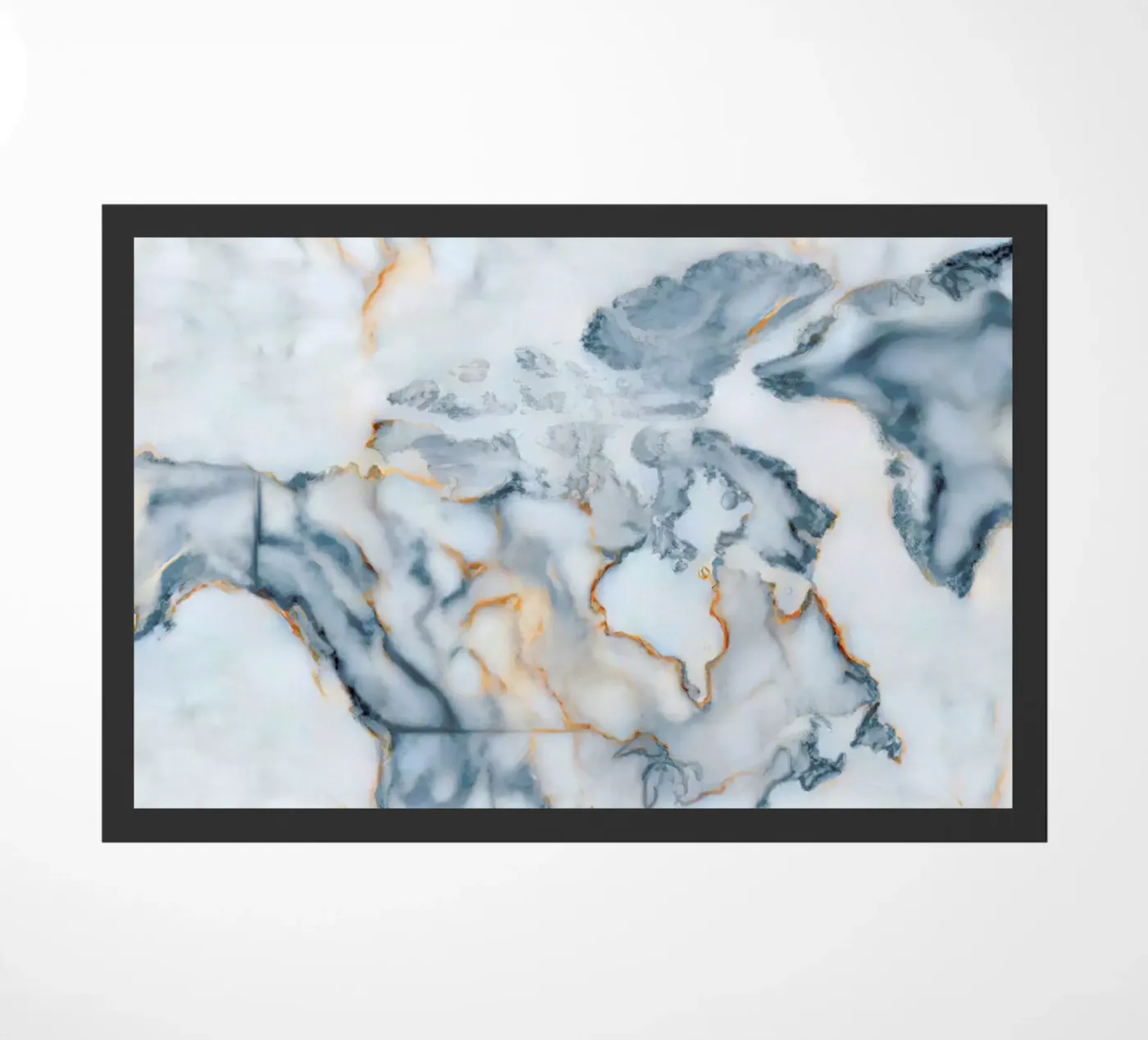 Canada Marble Map doormat by Octavian