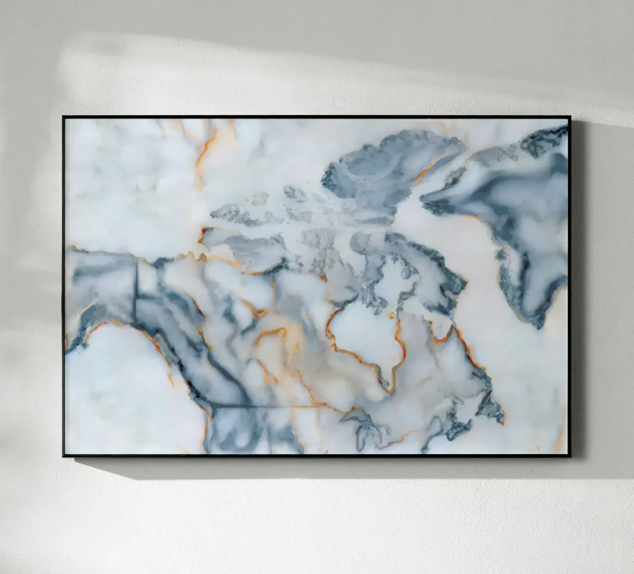 Canada Marble Map acrylic glass by Octavian