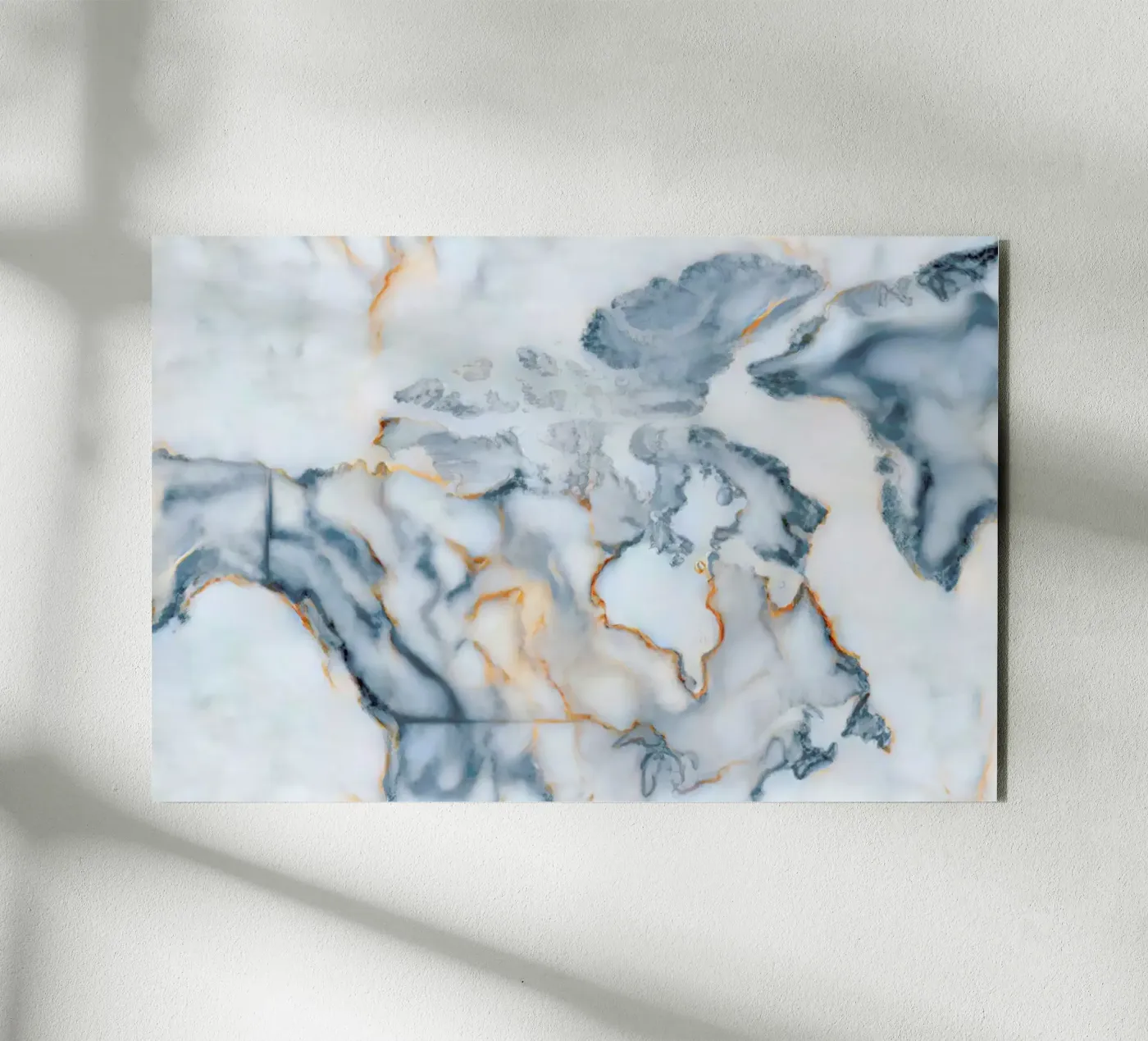 Canada Marble Map alluminio dibond da Octavian
