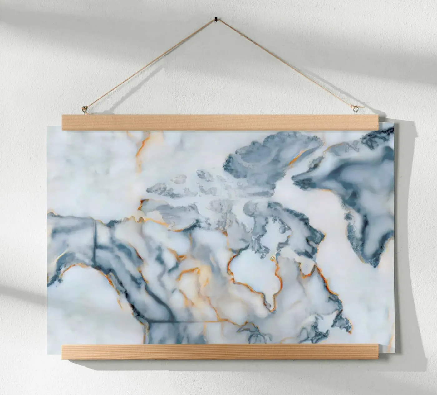 Canada Marble Map poster by Octavian