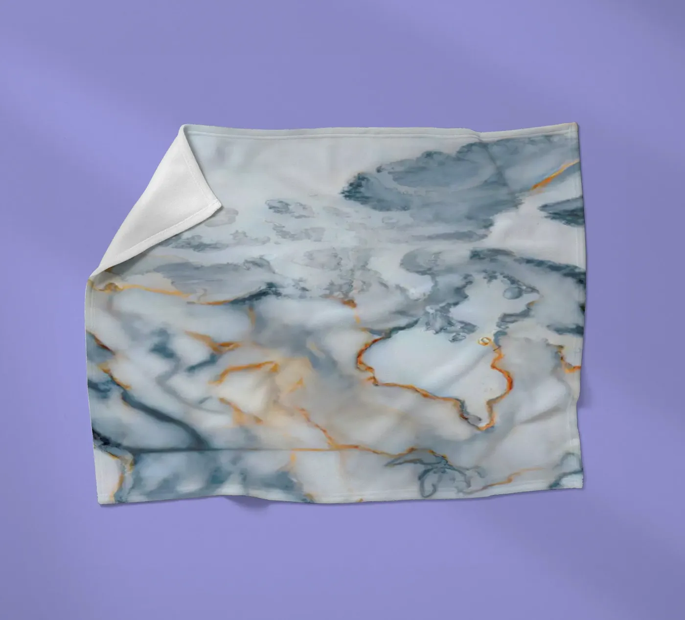 Canada Marble Map Fleecedecke von Octavian