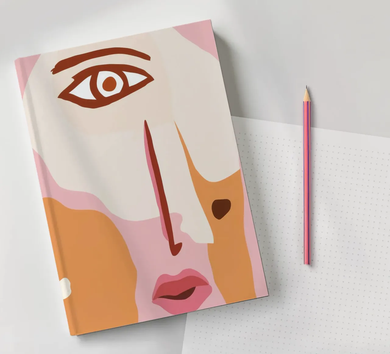 Solitary Gaze Serenity notebook by Stone Patina