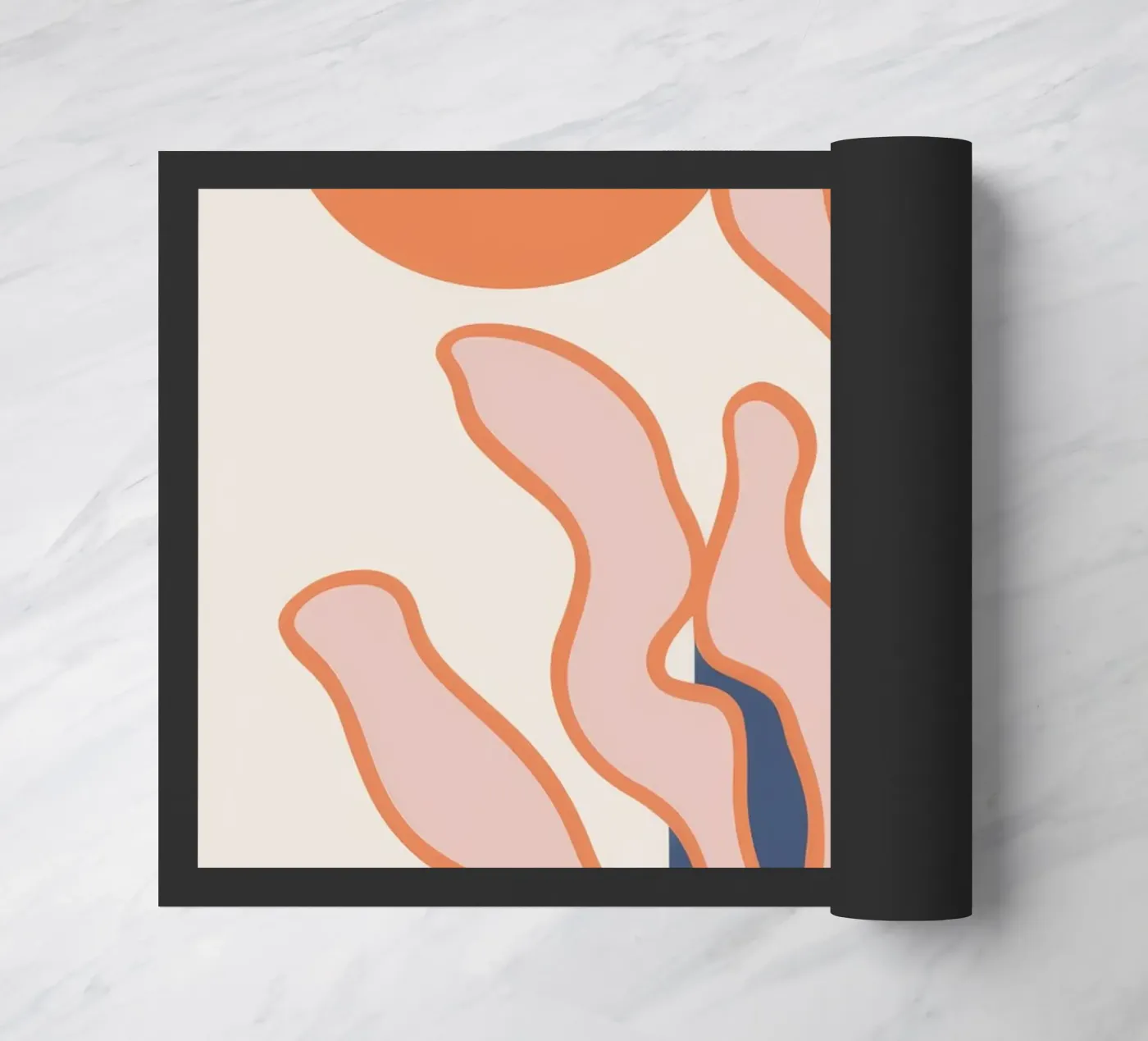 Hemelse Koraaldans deurmat van Stone Patina