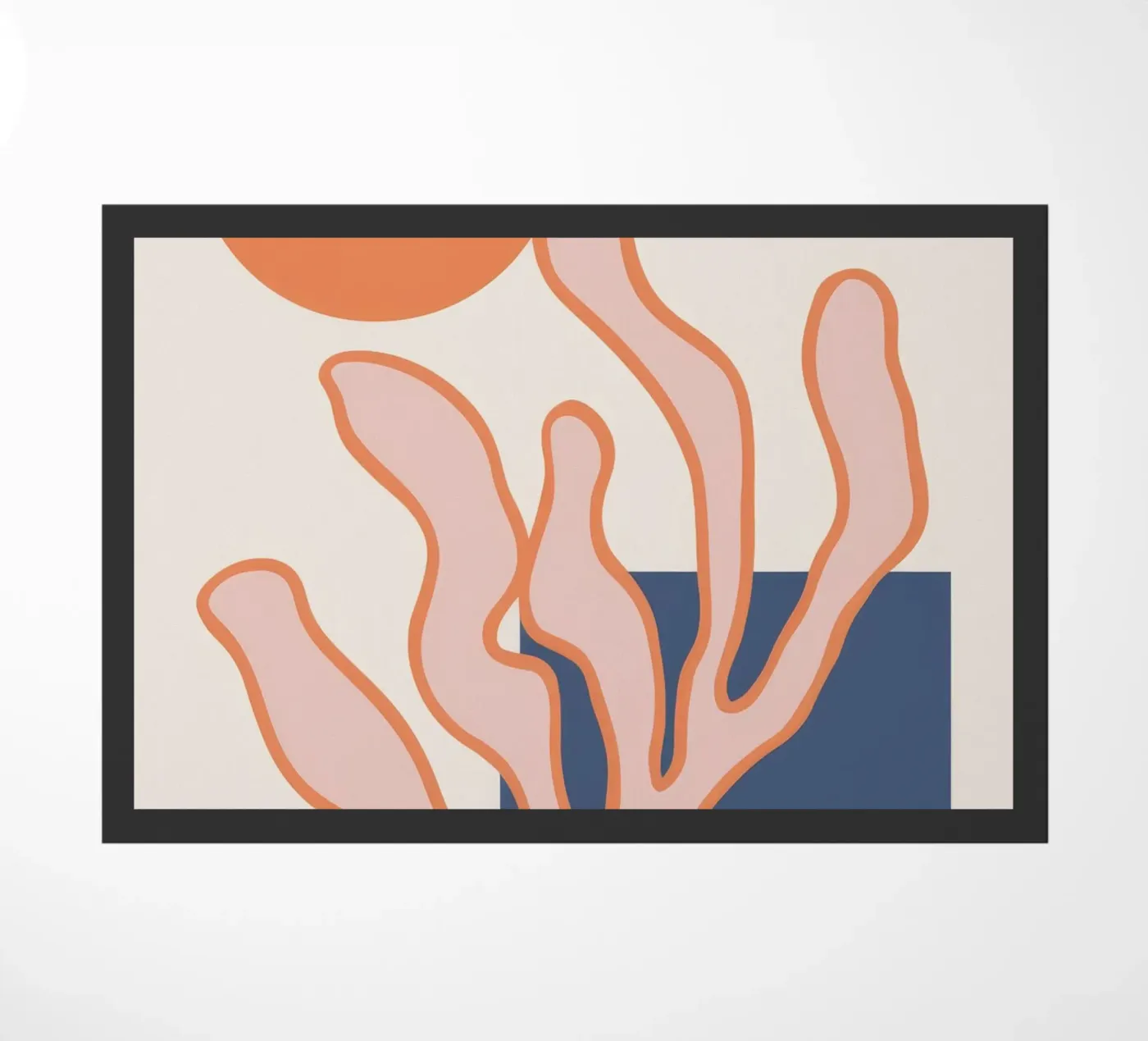 Hemelse Koraaldans deurmat van Stone Patina