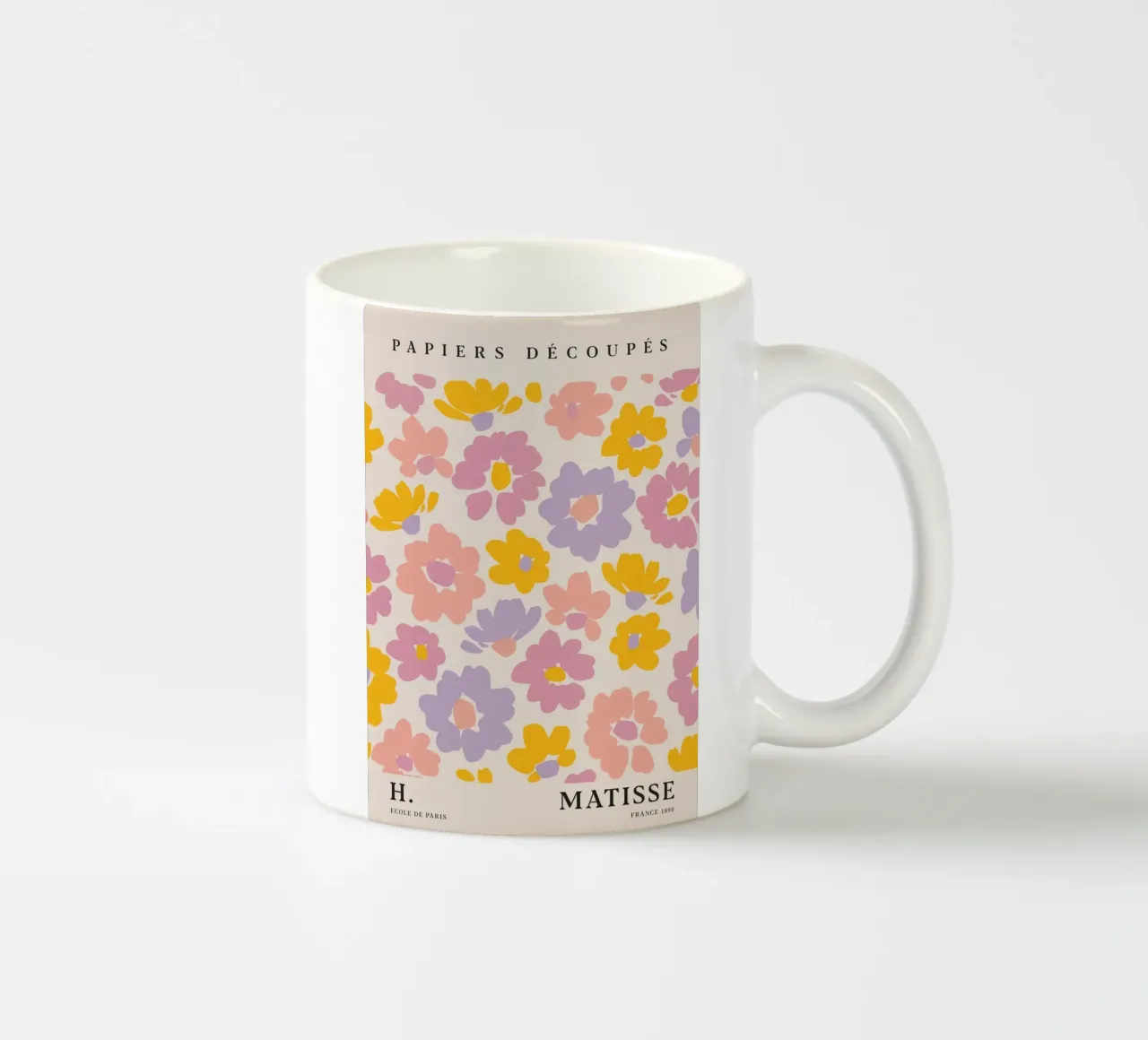 Texture dei fiori tazza in ceramica da Vonda Shop