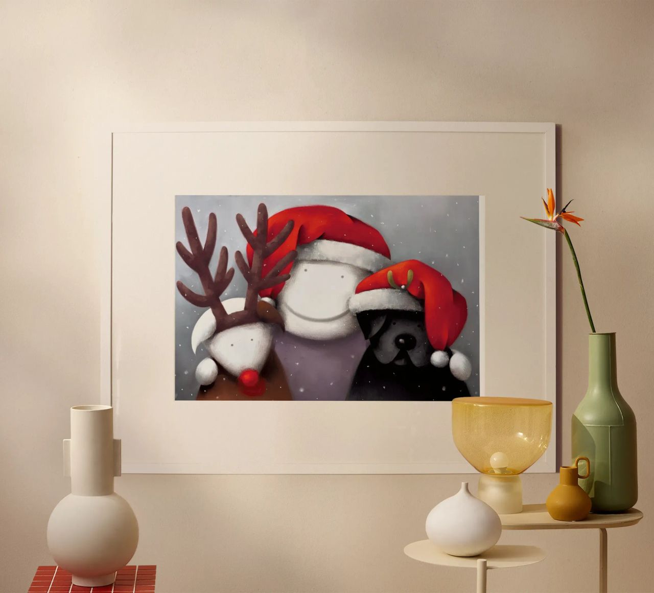 Ho Ho Ho door Doug Hyd poster van Hyde Hi