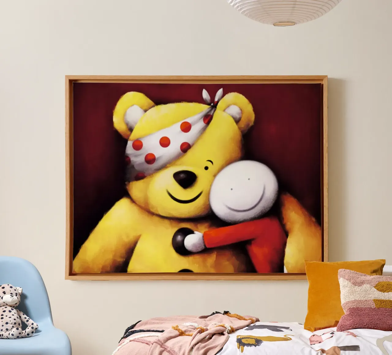 Pudsey di Doug Hyd tela con Cornice a cassetta da Hyde Hi