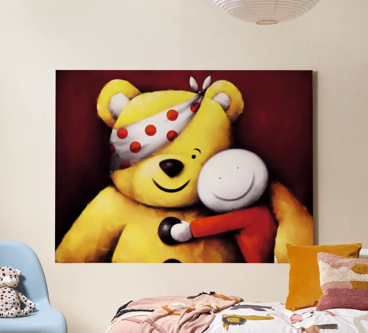 Pudsey di Doug Hyd tela con Cornice a cassetta da Hyde Hi