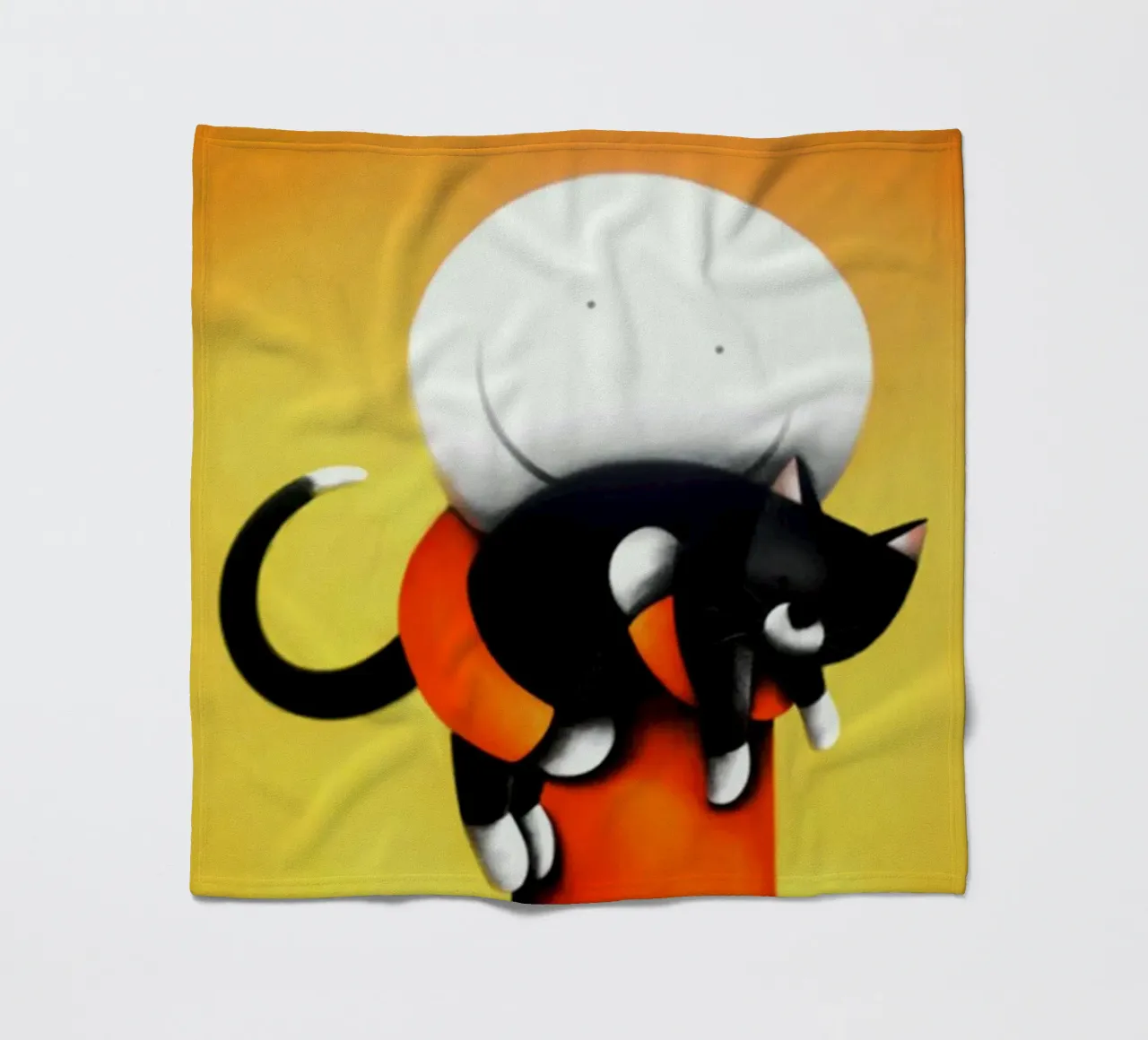 gatti in pigiama donna gatto Doug Hyde coperta in pile da Hyde Hi