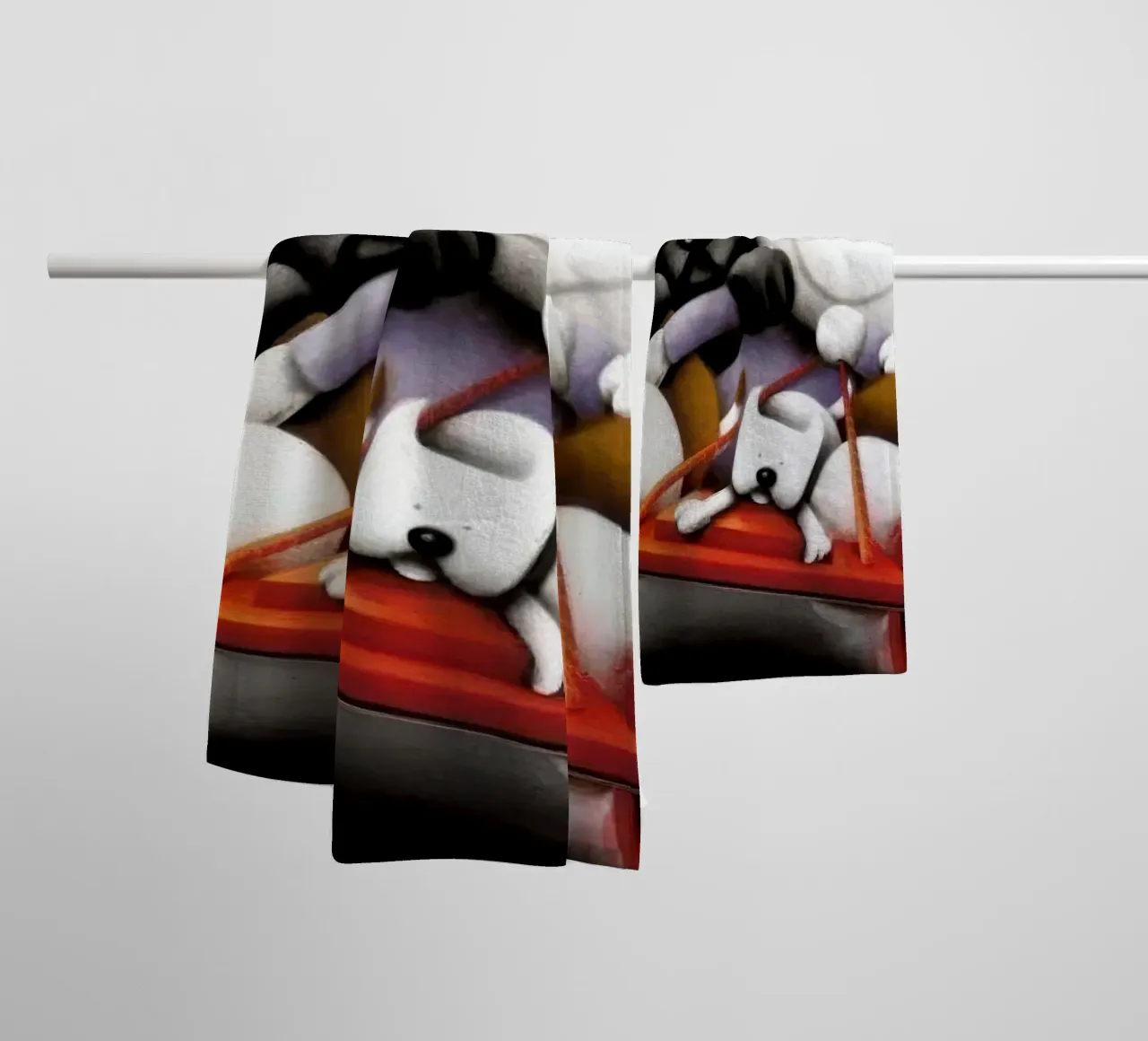 Tieni duro di Doug Hyd asciugamano da bagno da Hyde Hi