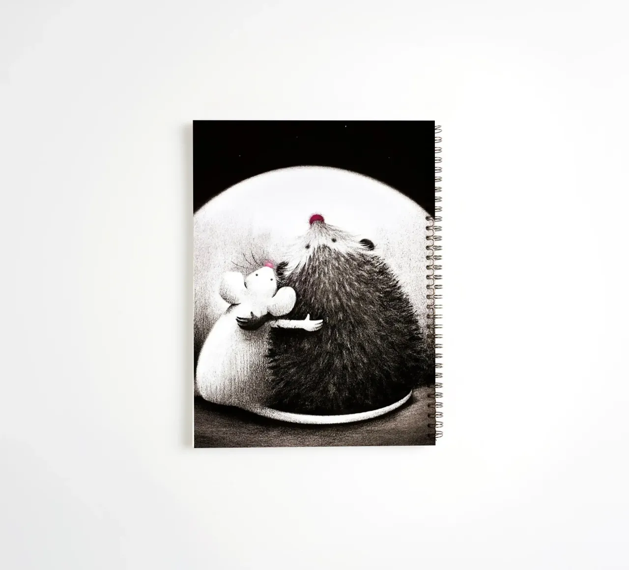 Token of Friendship by Doug Hyde spiral notebook by Hyde Hi