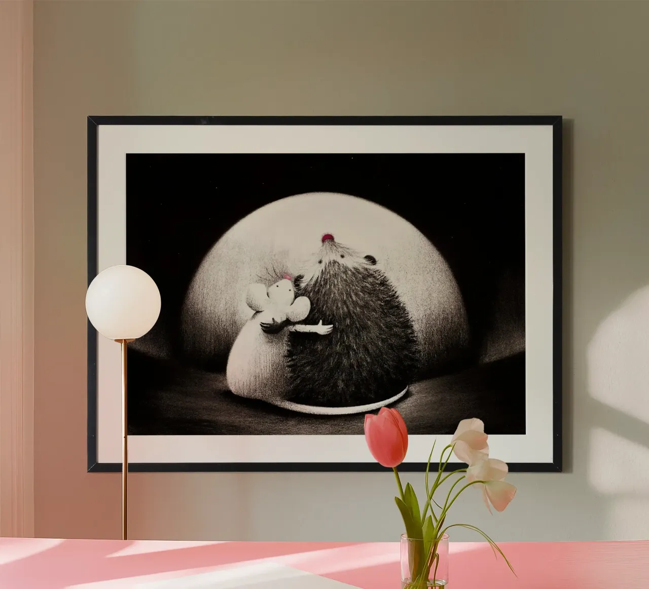 Gettone di amicizia di Doug Hyde carta hahnemühle da Hyde Hi