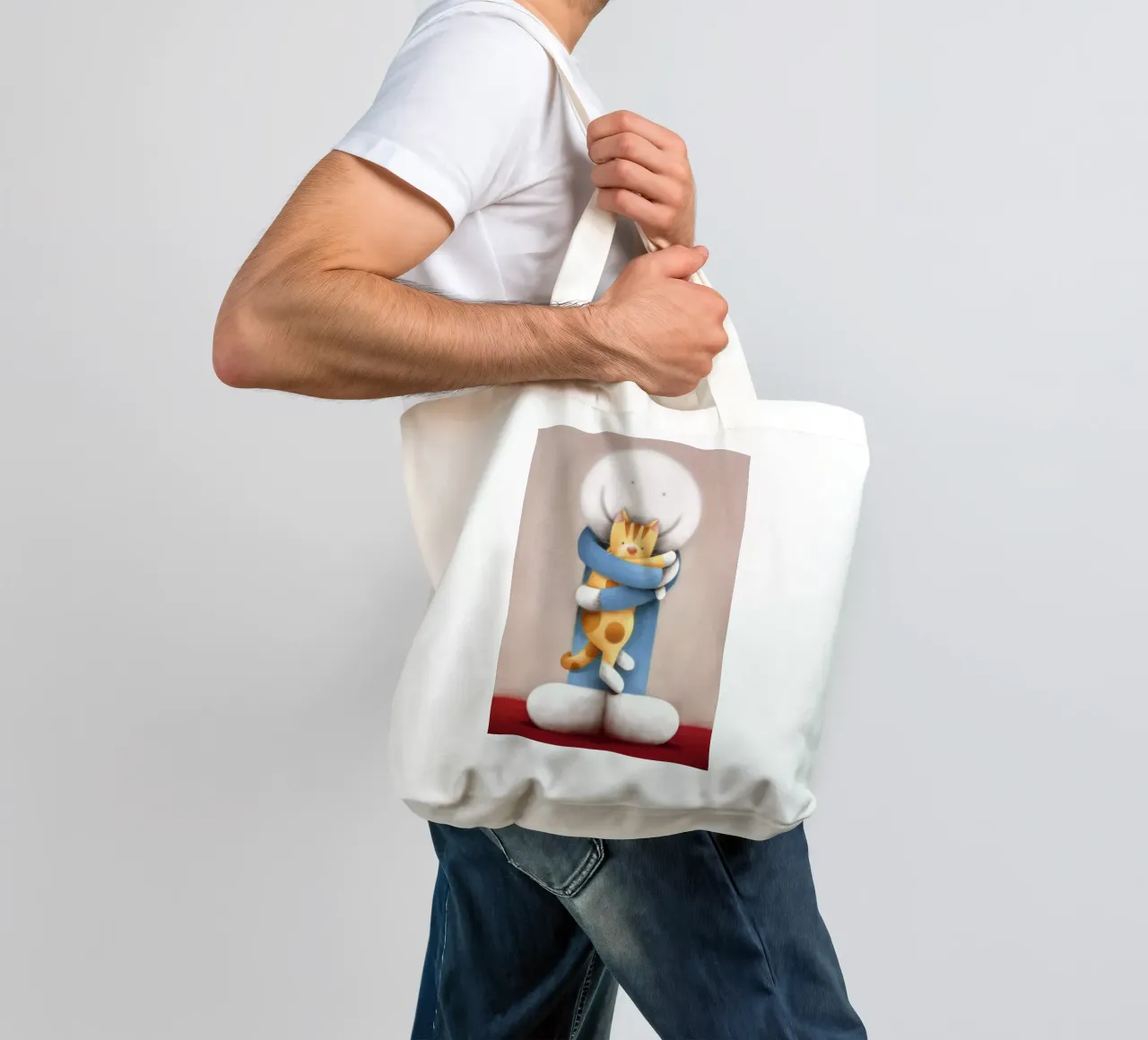 Amici perfetti di Doug Hyde borsa in juta da Hyde Hi