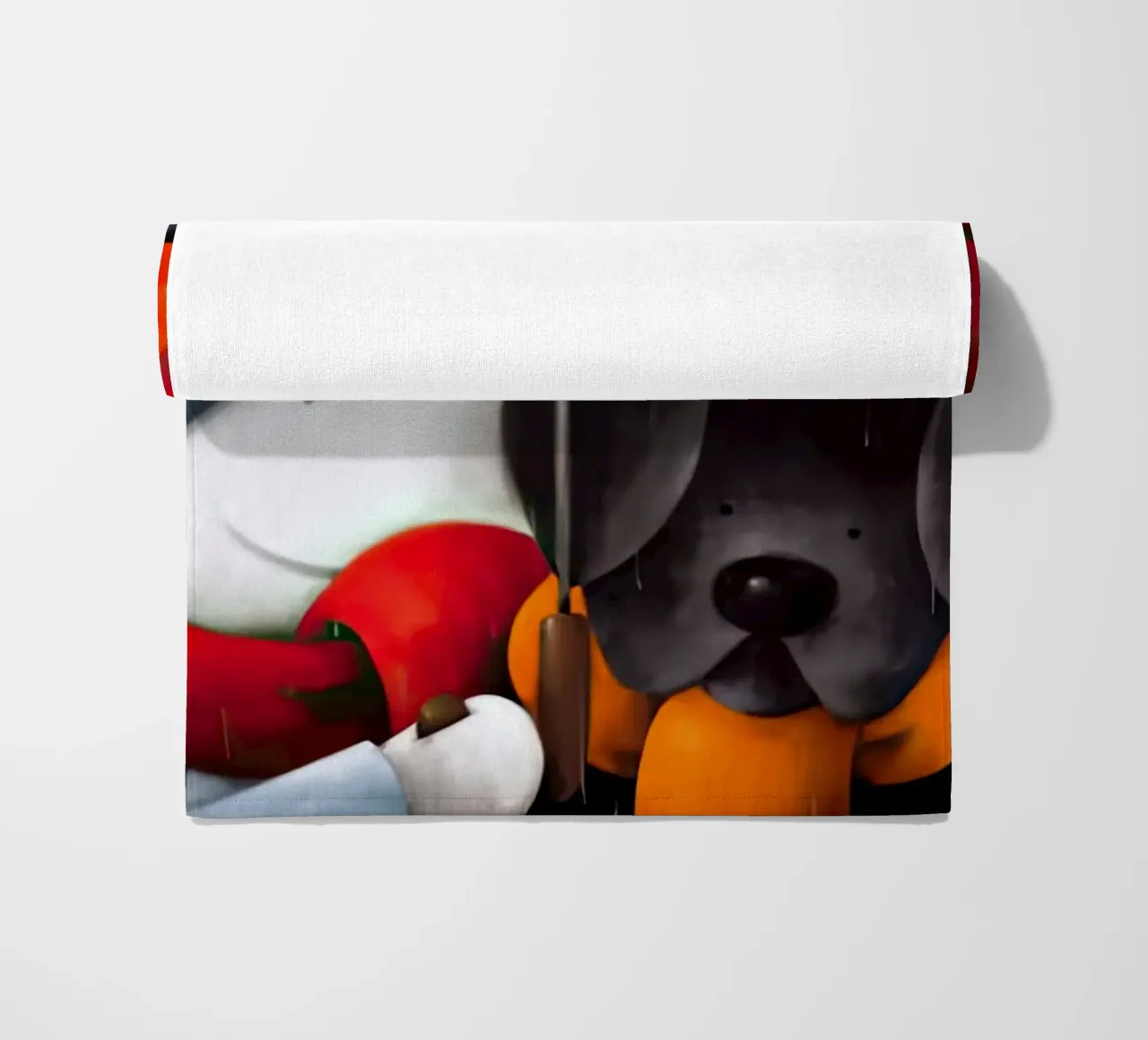 Docciato d'amore di Doug Hyde telo mare da Hyde Hi