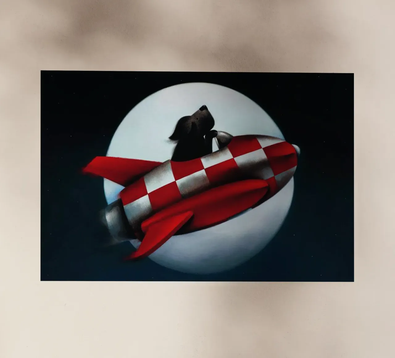 The Moon and Back by Doug Hyde backlit film by Hyde Hi