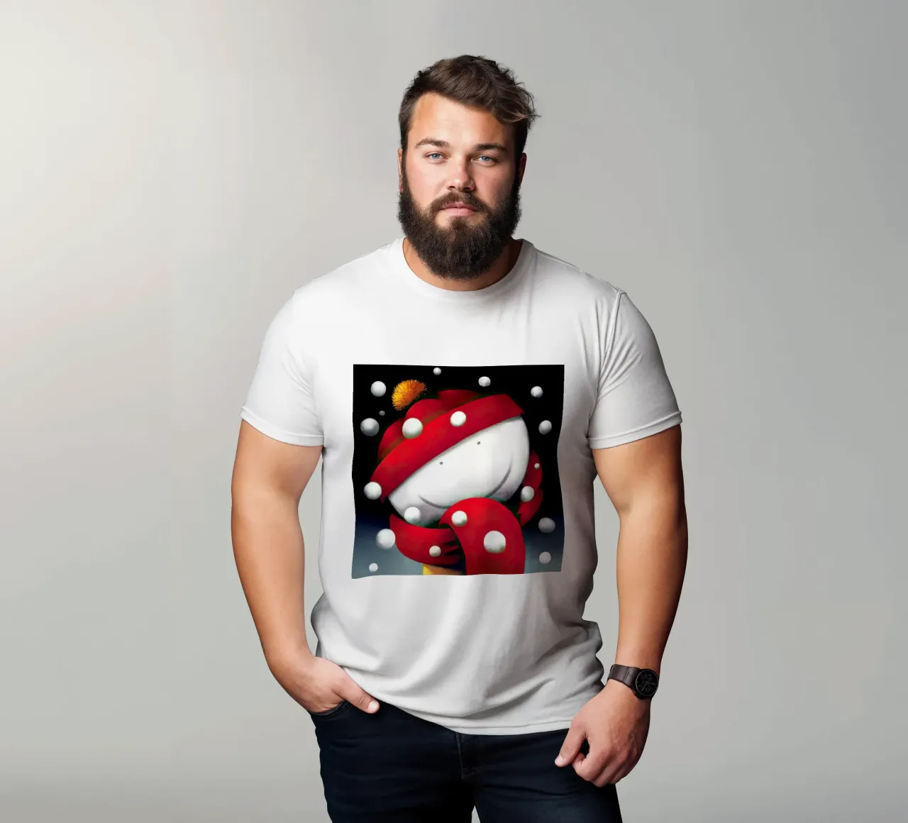 Sorrisi d'inverno di Doug Hyde t-shirt da Hyde Hi