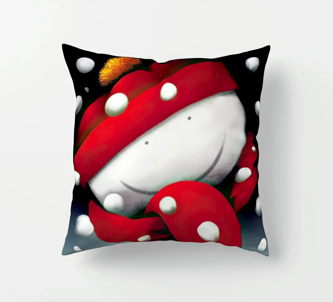 Sorrisi d'inverno di Doug Hyde cuscino da Hyde Hi