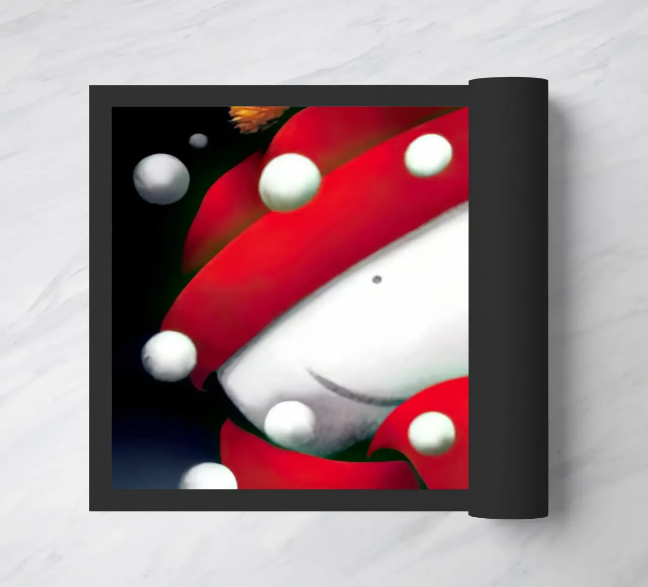 Sorrisi d'inverno di Doug Hyde zerbino da Hyde Hi