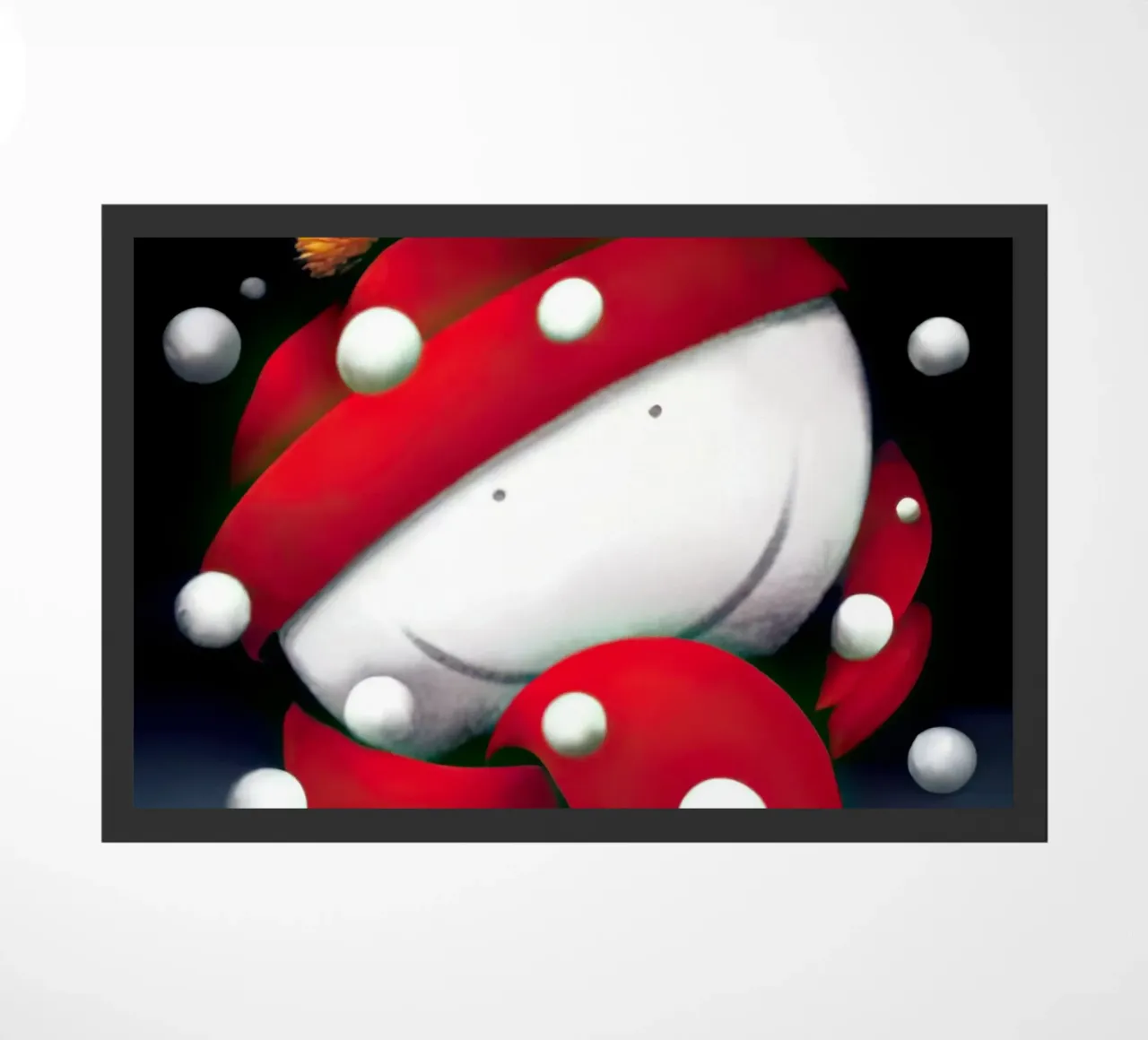 Sorrisi d'inverno di Doug Hyde zerbino da Hyde Hi