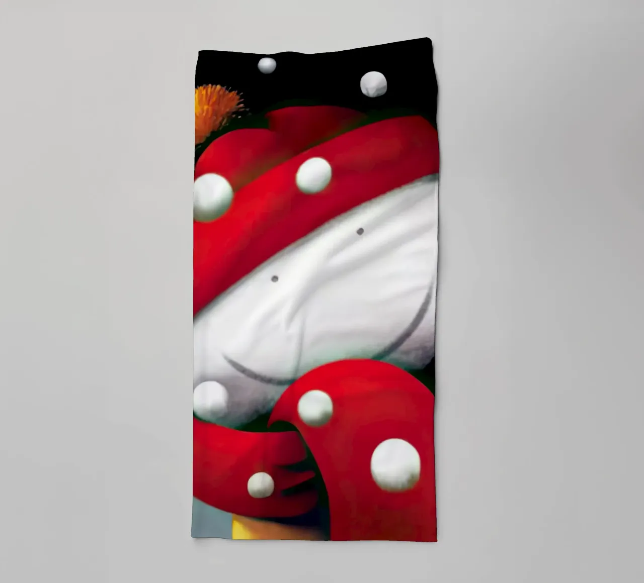 Sorrisi d'inverno di Doug Hyde asciugamano da bagno da Hyde Hi