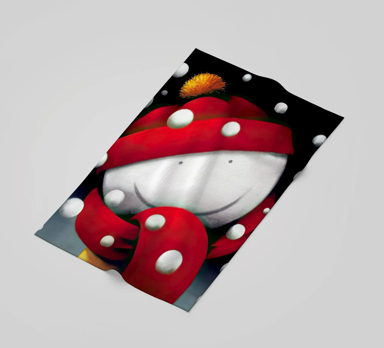 Sorrisi d'inverno di Doug Hyde telo mare da Hyde Hi