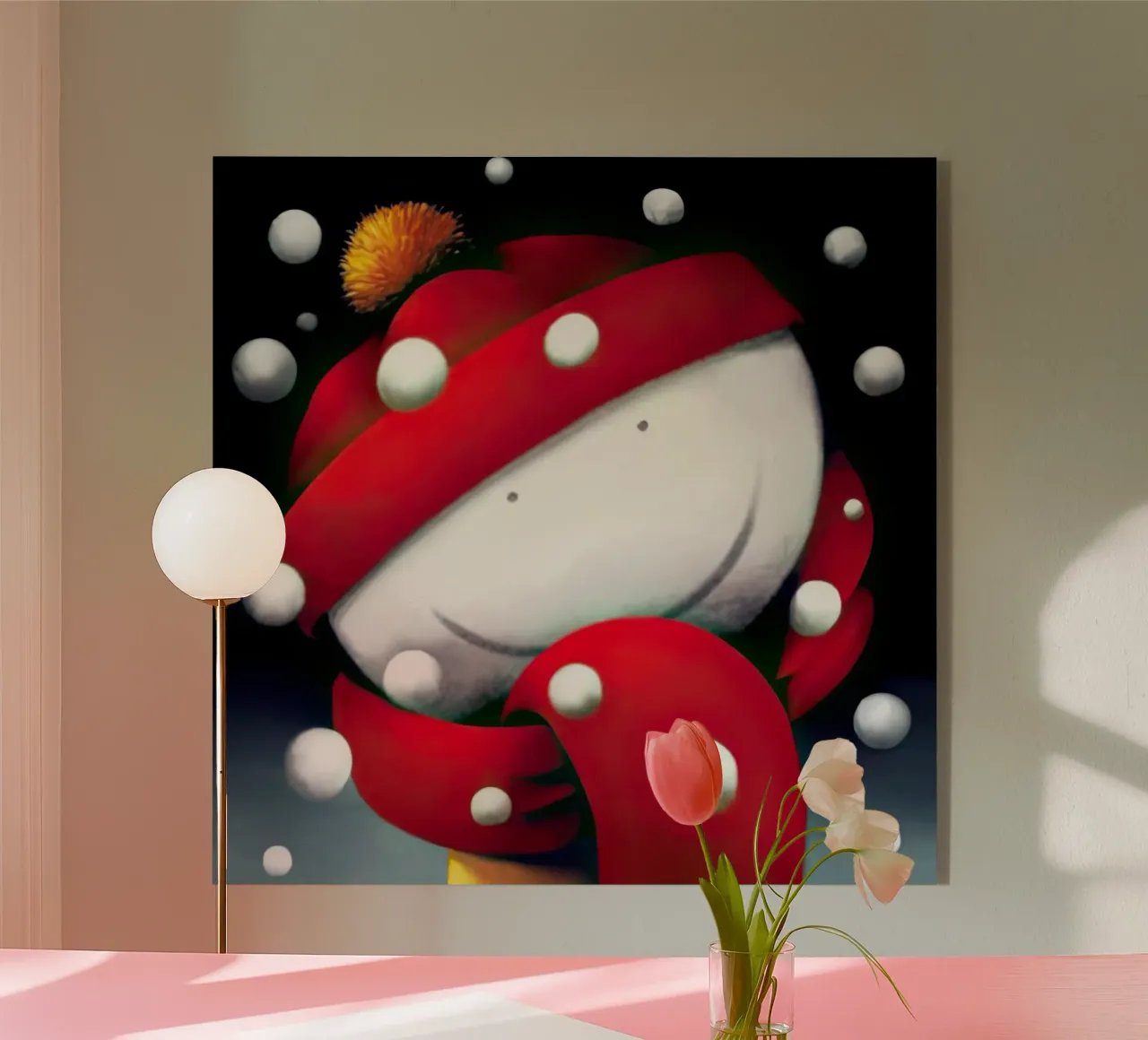 Sorrisi d'inverno di Doug Hyde plexiglass da Hyde Hi