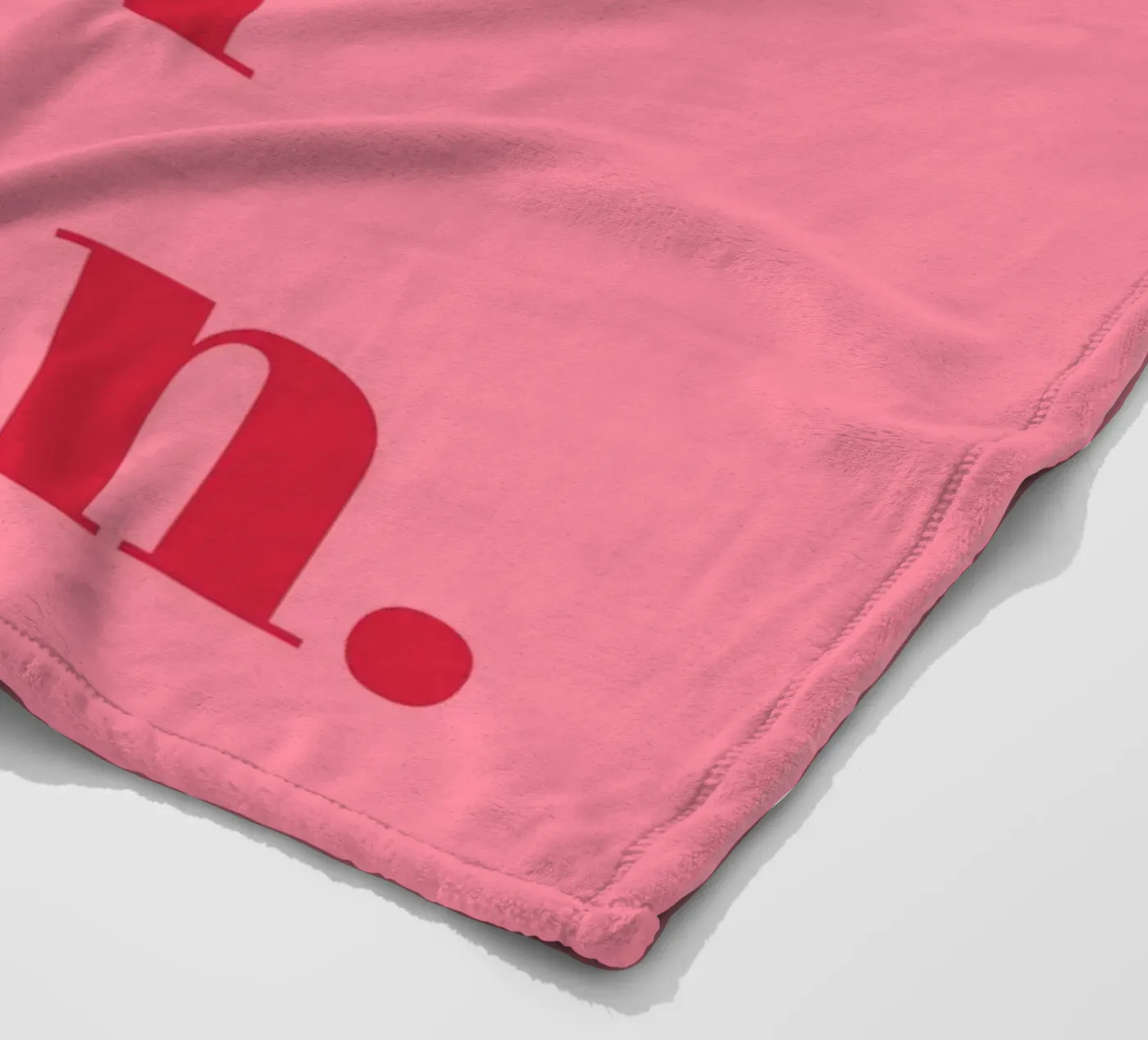 “Yes Girl, You Can” Feminist Empowerment Quote in Bold Red fleece blanket by pdigitalprints