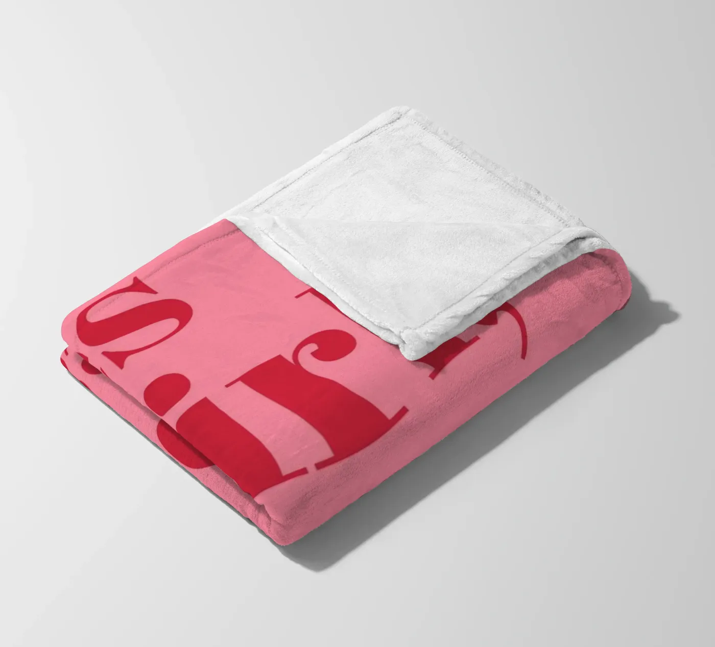 “Yes Girl, You Can” Feminist Empowerment Quote in Bold Red fleece blanket by pdigitalprints