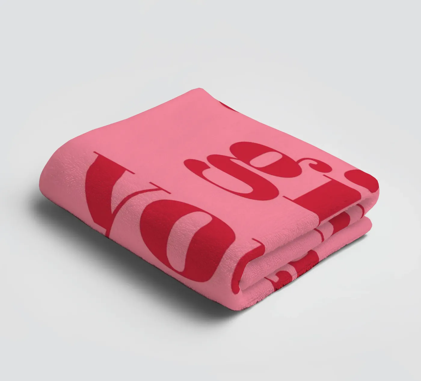 “Yes Girl, You Can” Feminist Empowerment Quote in Bold Red towel by pdigitalprints