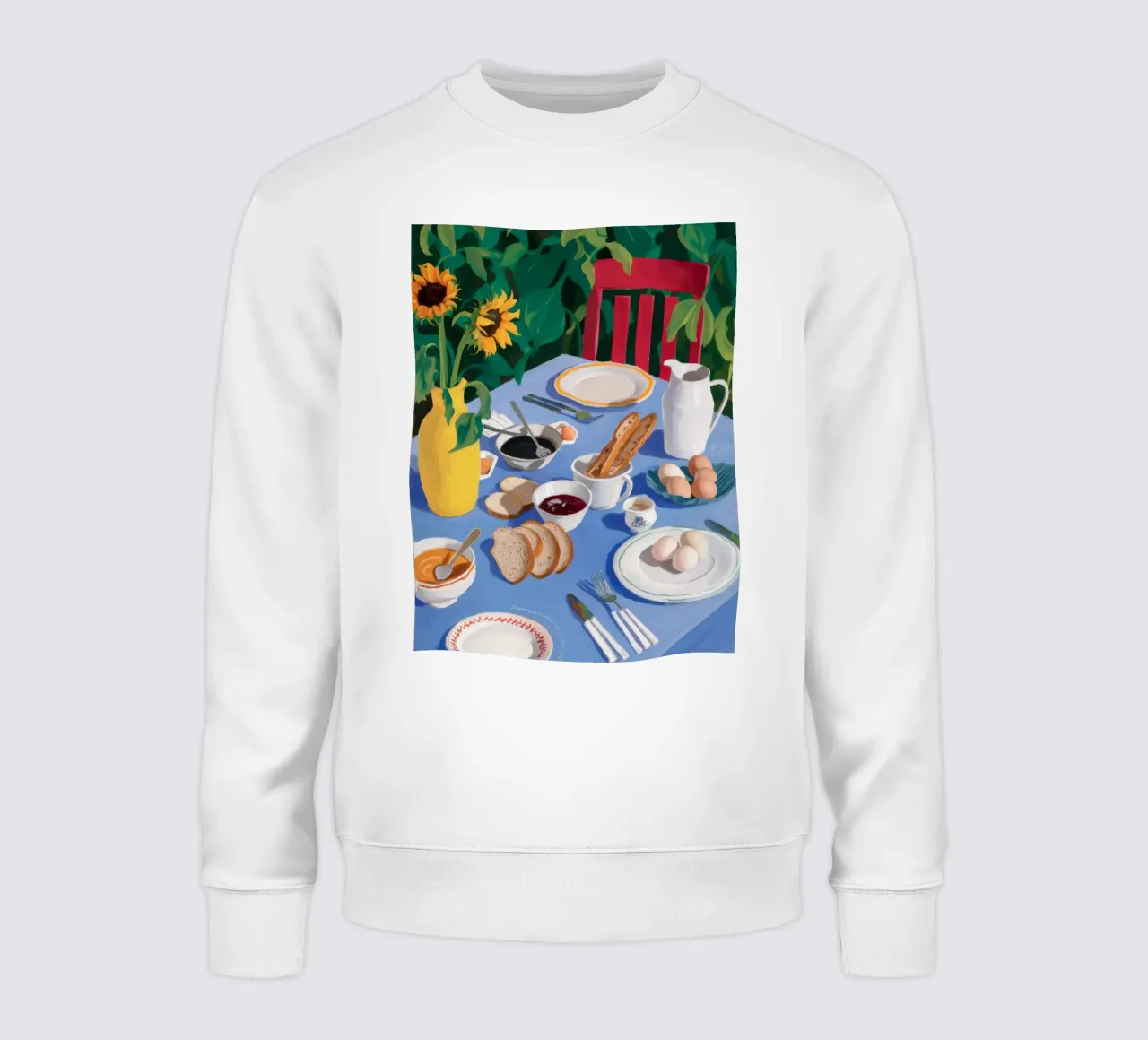 Brunch diffuso al sole felpa da Aurora Muse