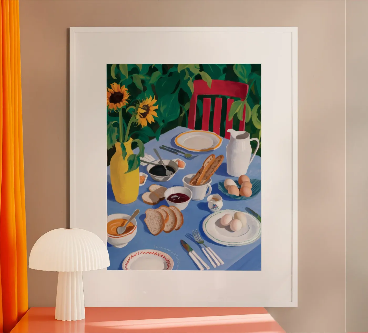 Sunny Brunch Spread poster da Aurora Muse