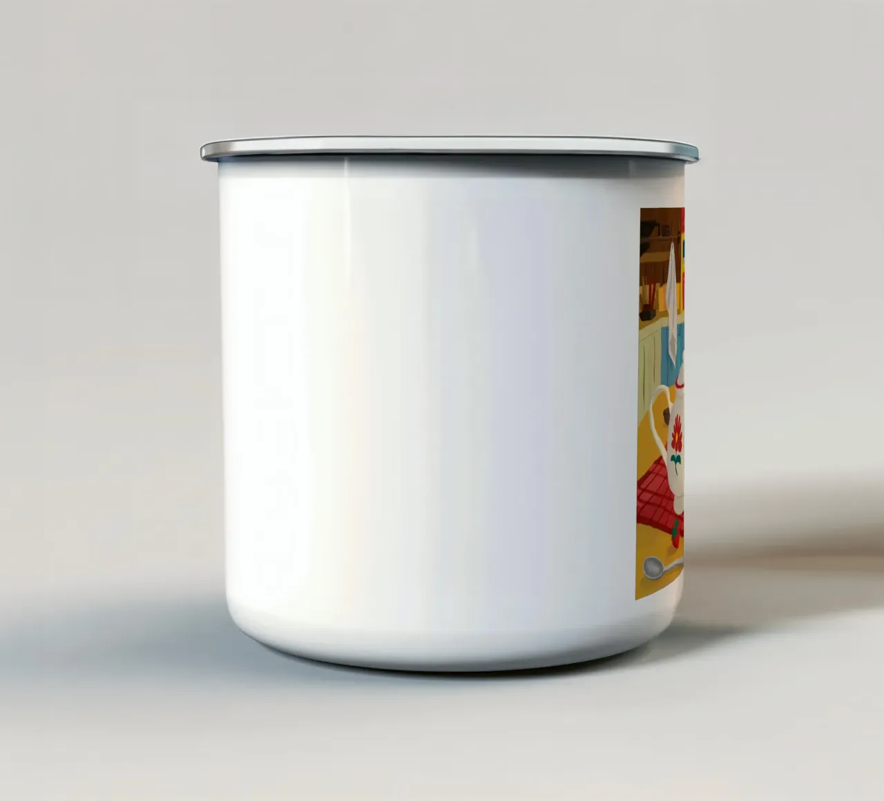 Teiera Cherry Whimsy tazza in smalto da Aurora Muse