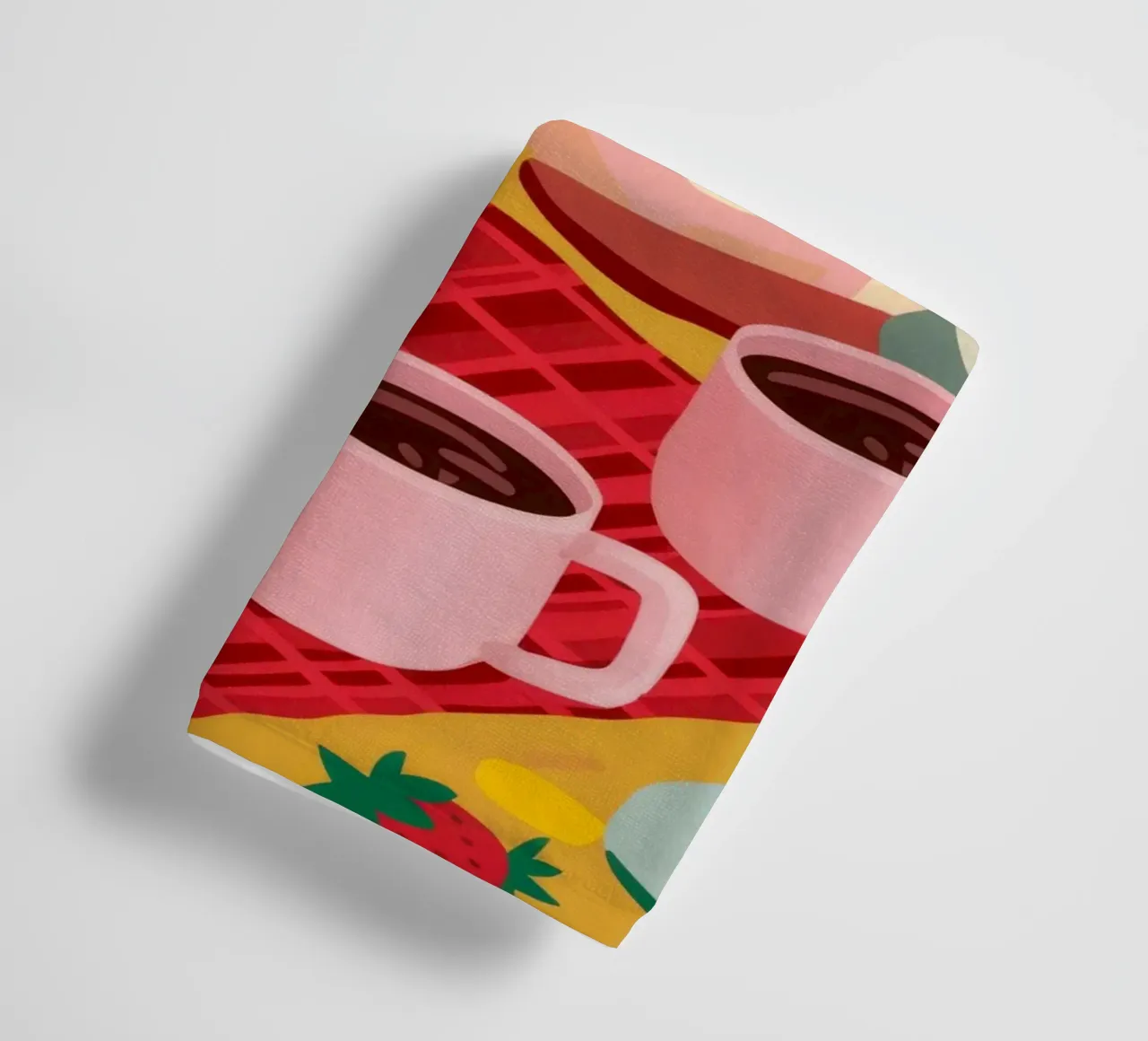 Beeren-Tee-Glückseligkeit Handtuch von Aurora Muse