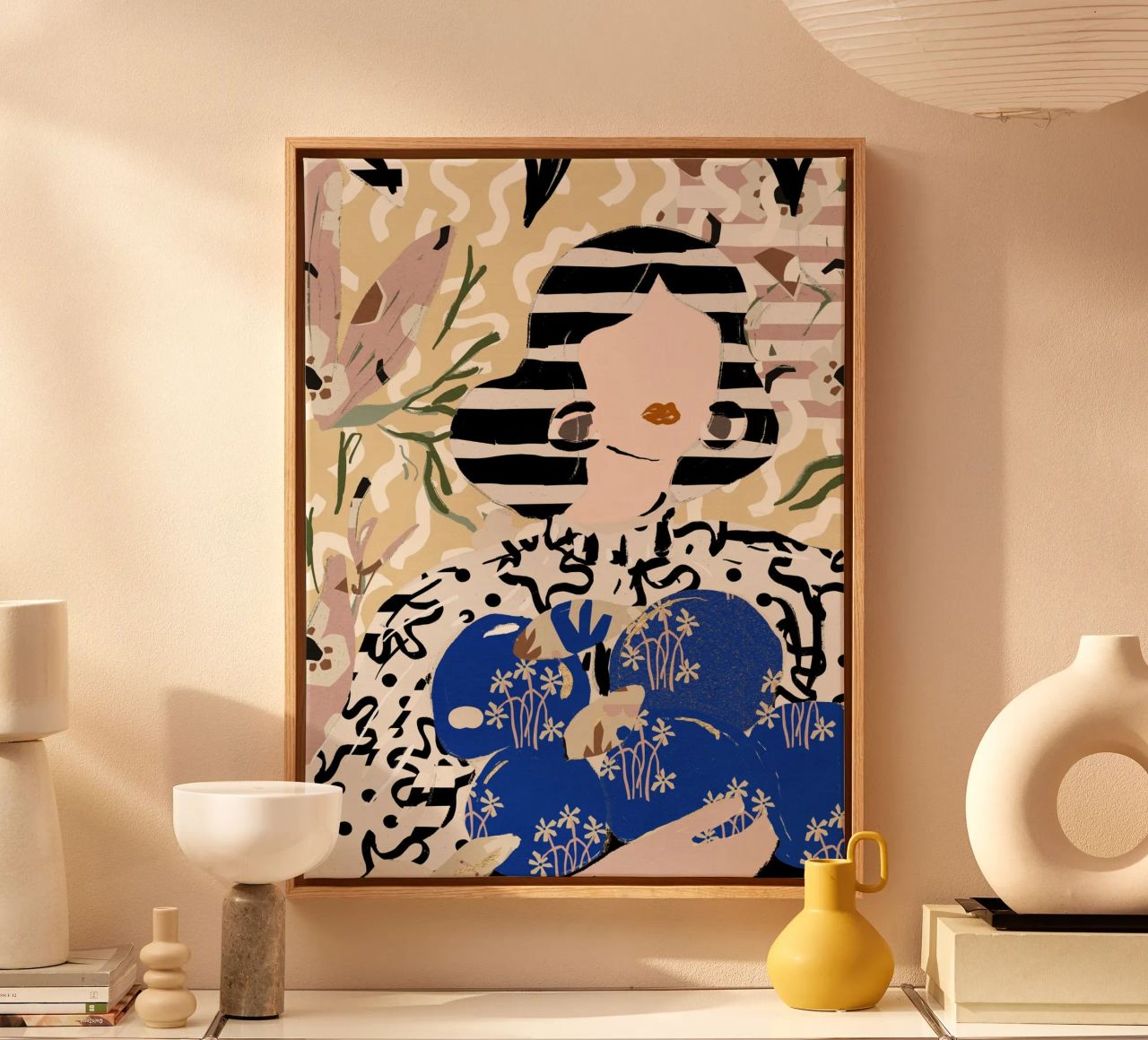 Pattern Play No 20 canvas by treechild