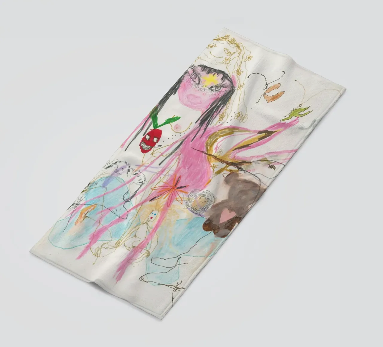 Beatopias beach towel by Green
