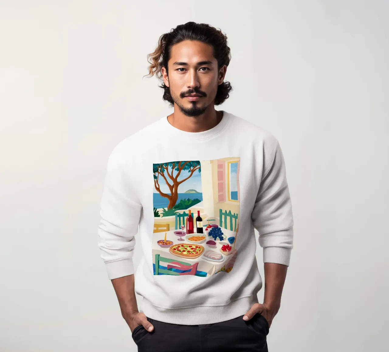 Pranzo in riva al mare Harmony felpa da Aurora Muse