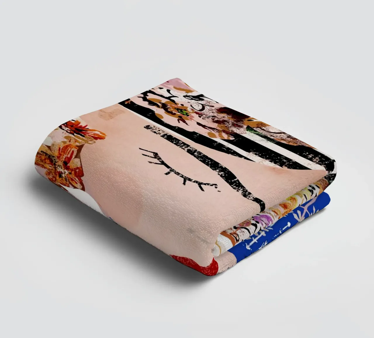 Pattern Play No 21 (Frida) towel by treechild