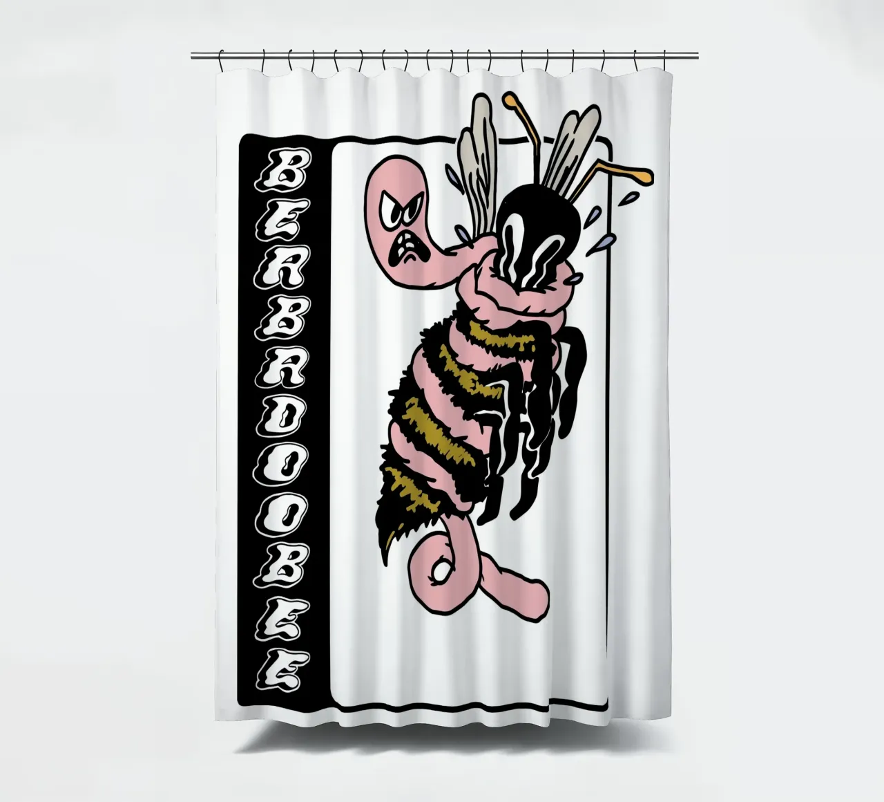 Bee Big Duschvorhang von Green