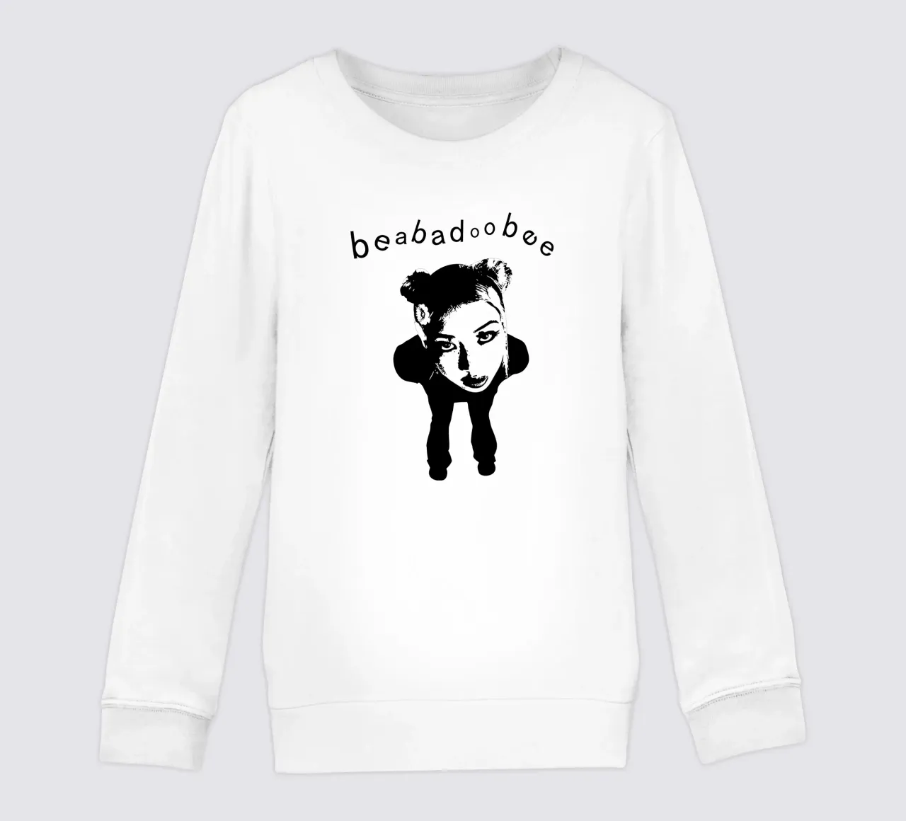 Bianco e nero felpa bambino da Green