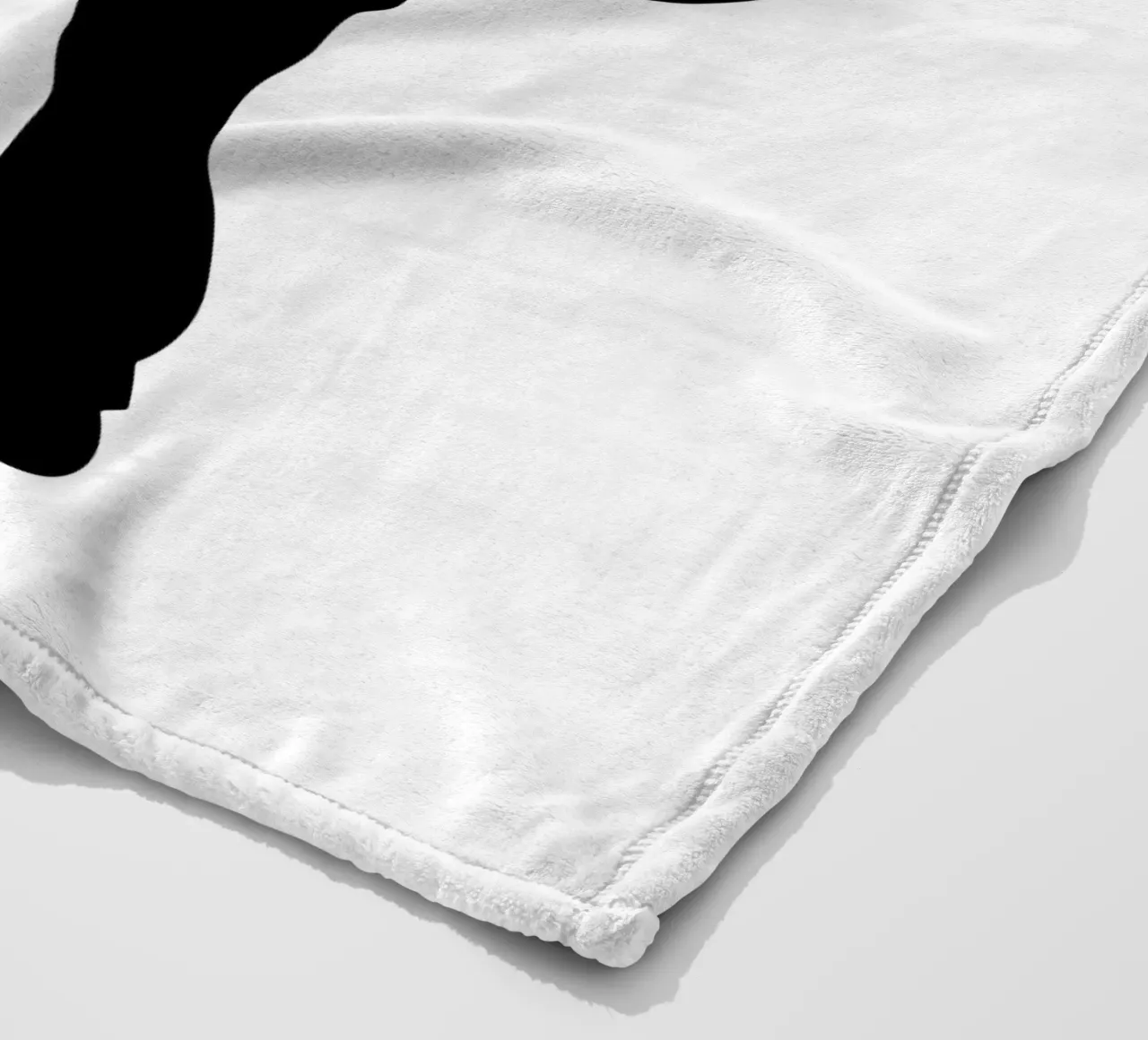 Bianco e nero coperta in pile da Green