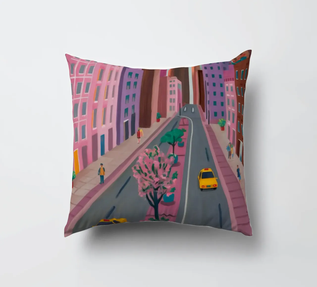 Ville Débit de la source coussin de Aurora Muse