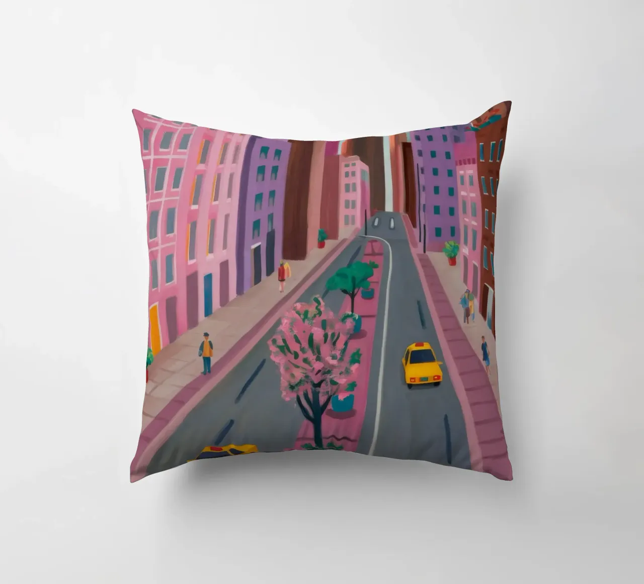 Ville Débit de la source coussin de Aurora Muse