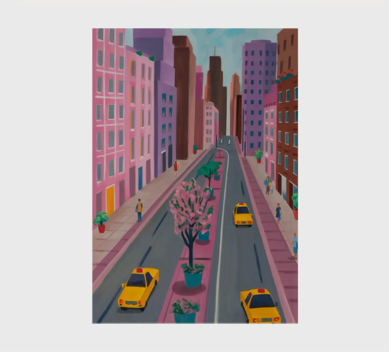 City Spring Flow notebook by Aurora Muse