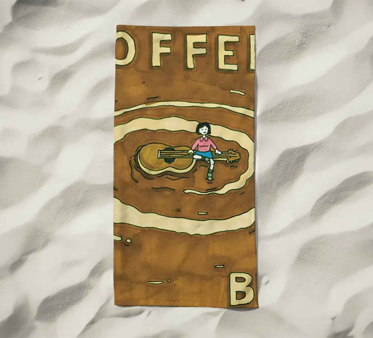 Il caffè di Bea telo mare da Green