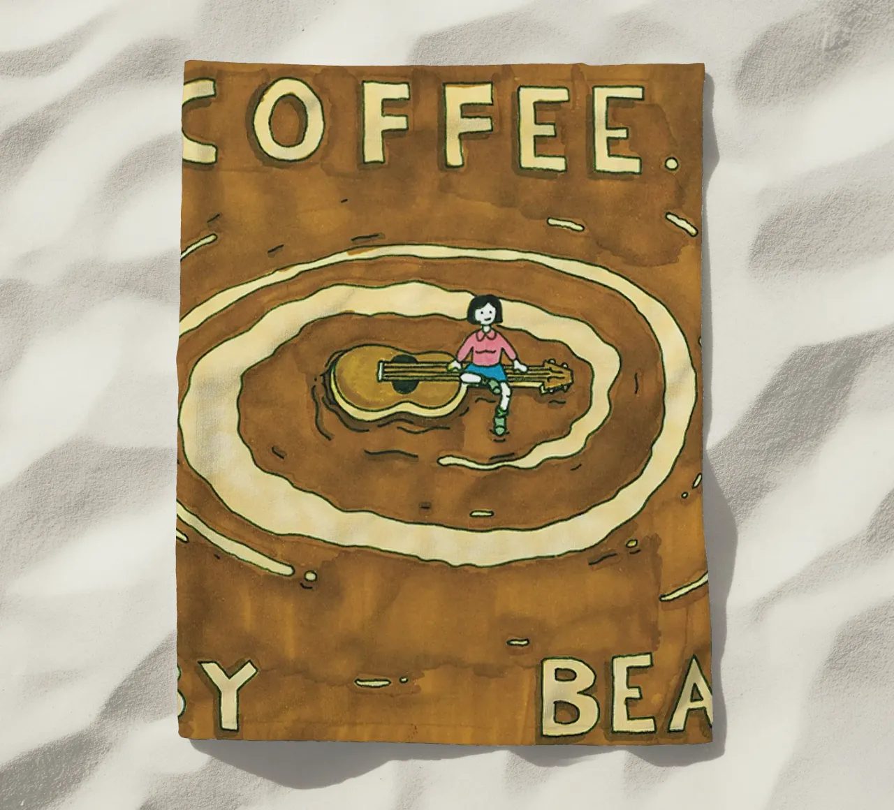 Il caffè di Bea telo mare da Green