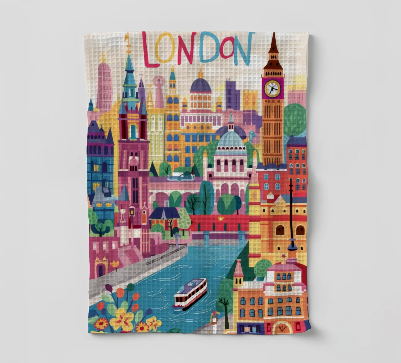 Fascino stravagante di Londra canovaccio da cucina da Aurora Muse