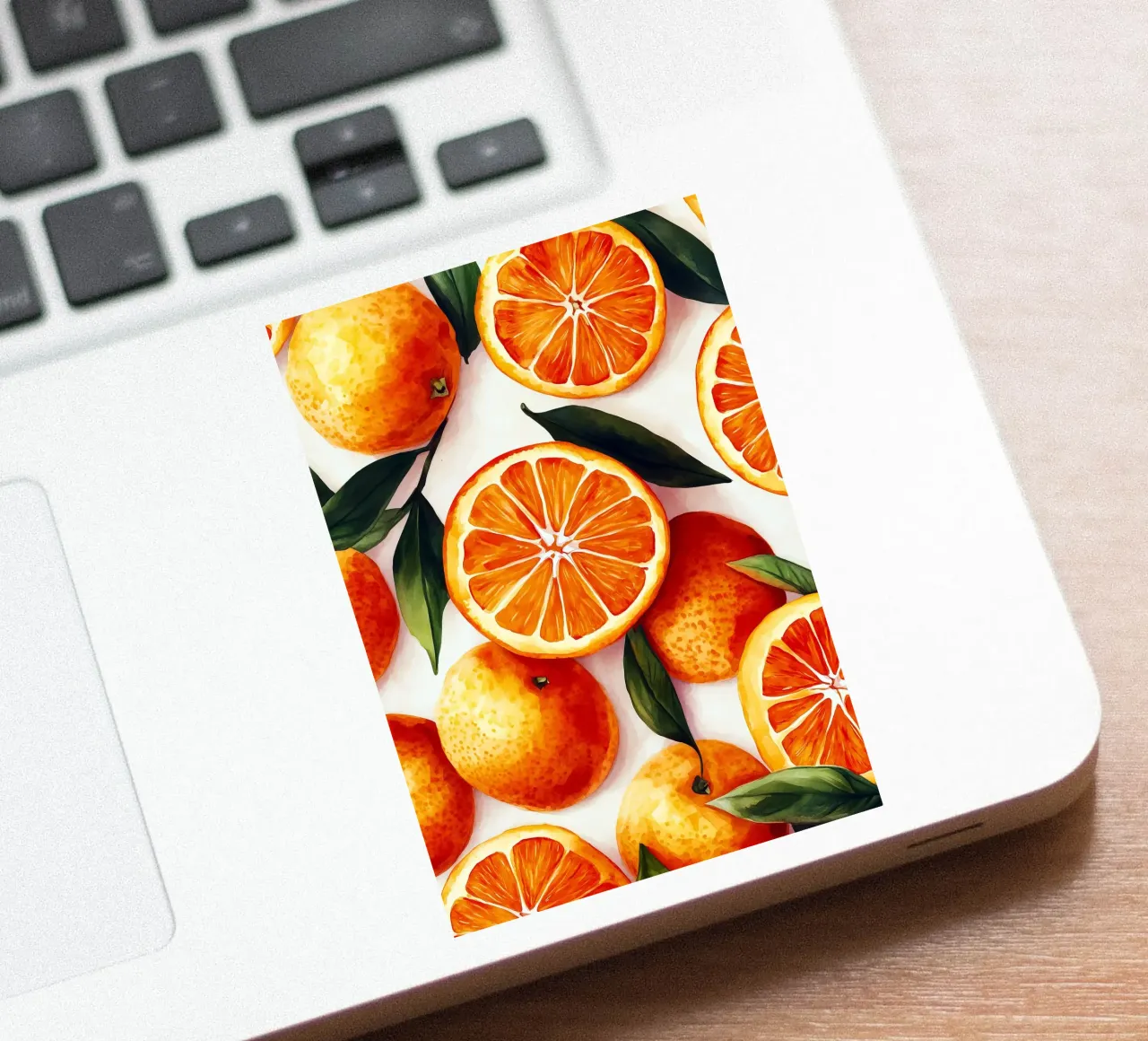 Orangen Sticker von Justyna Jaszke JBJart