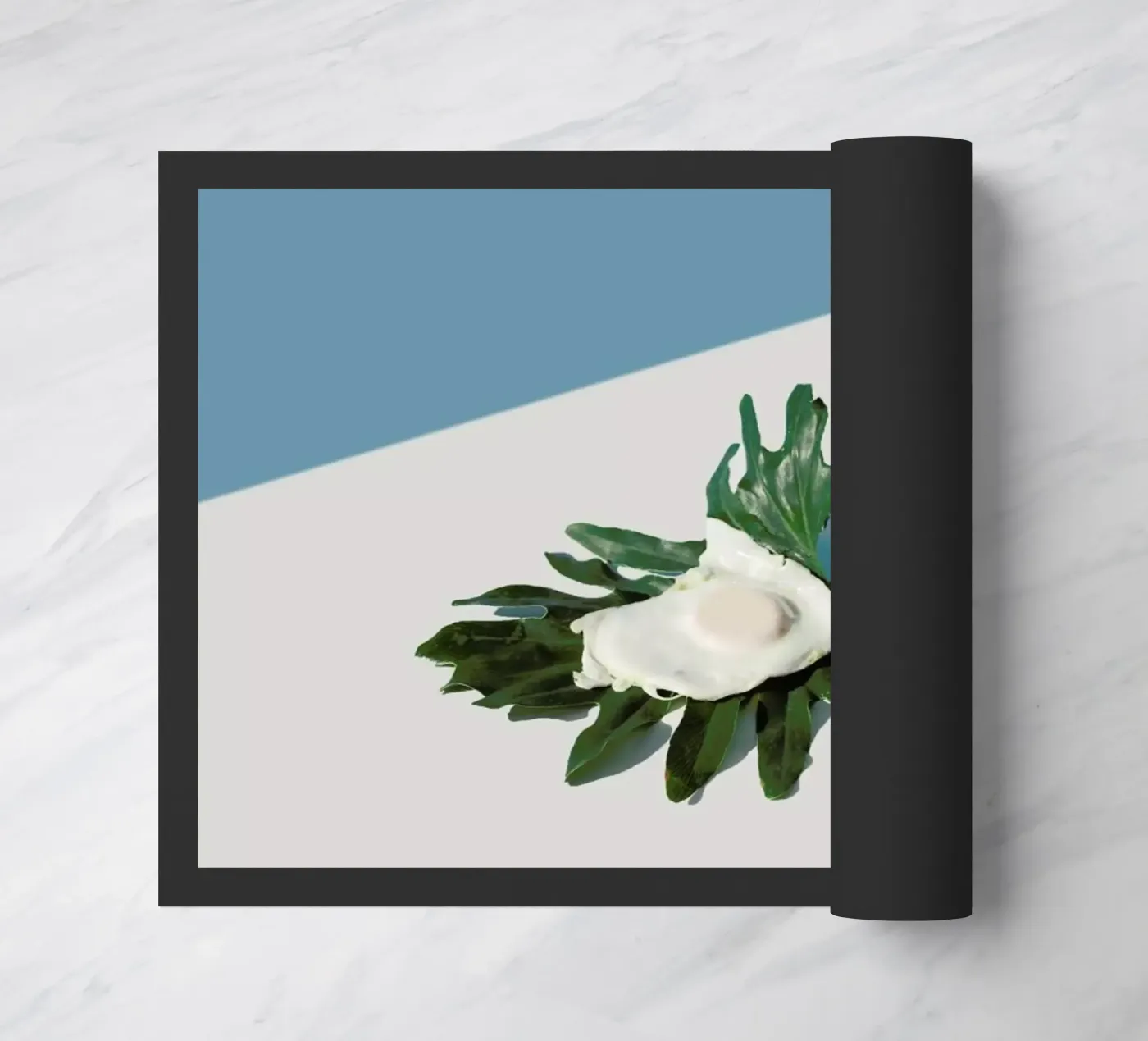 Egg 1 doormat by George Griefy