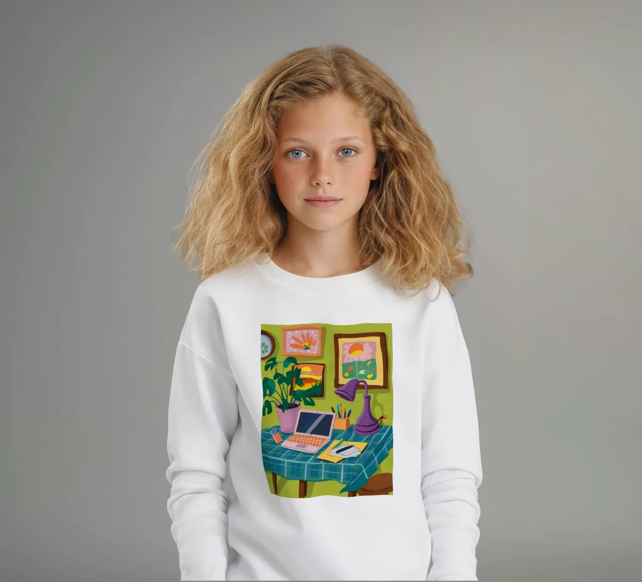 Coin créatif Vibe sweat enfant de Aurora Muse