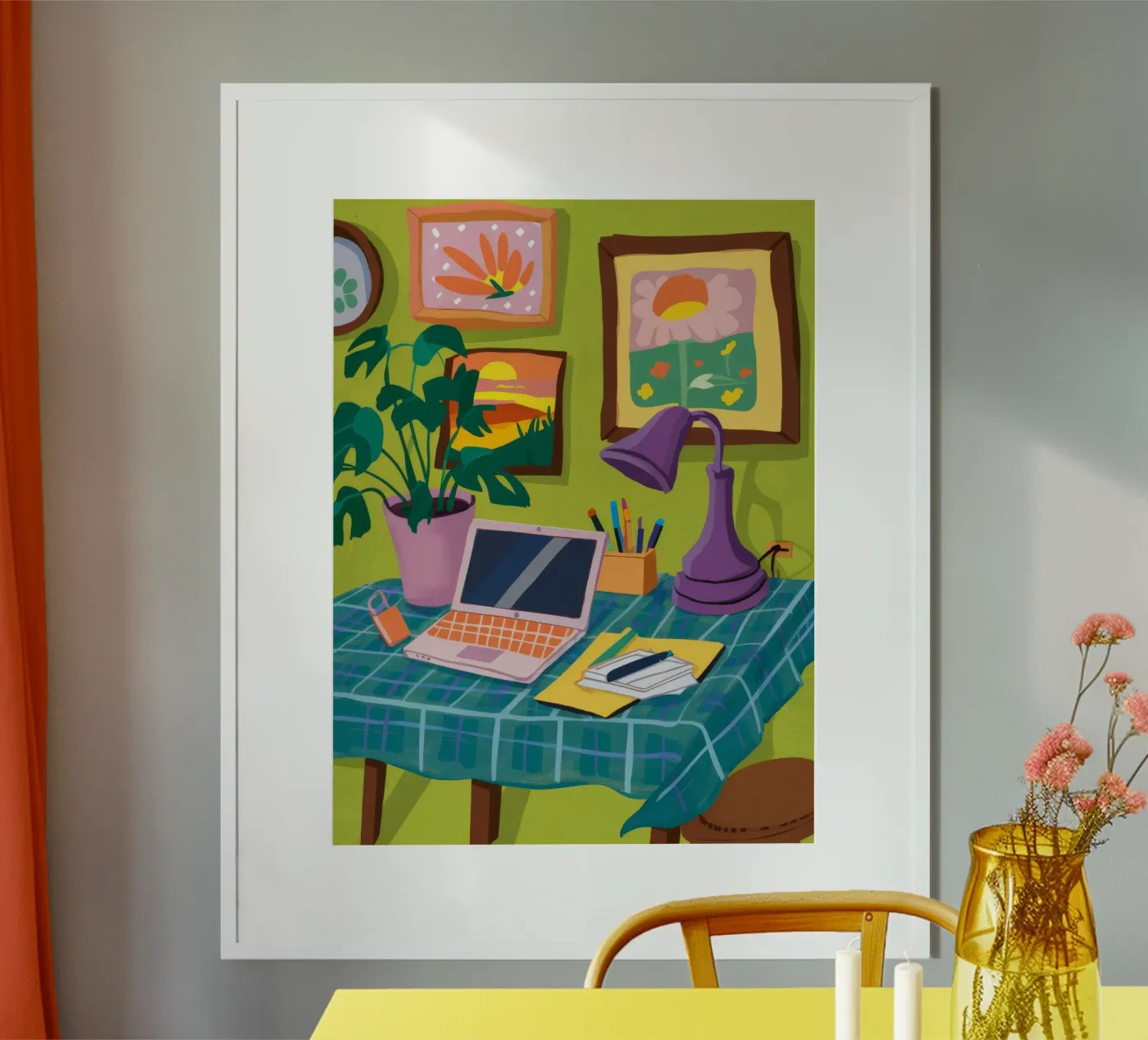Creative Corner Vibe poster by Aurora Muse